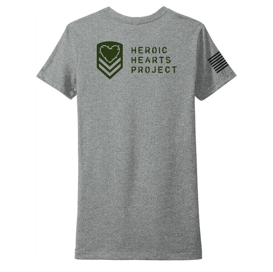 Heroic Hearts Project Logo Ladies Shirt