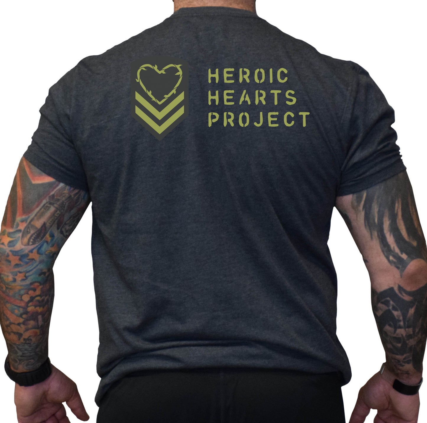 Heroic Hearts Project Logo Shirt