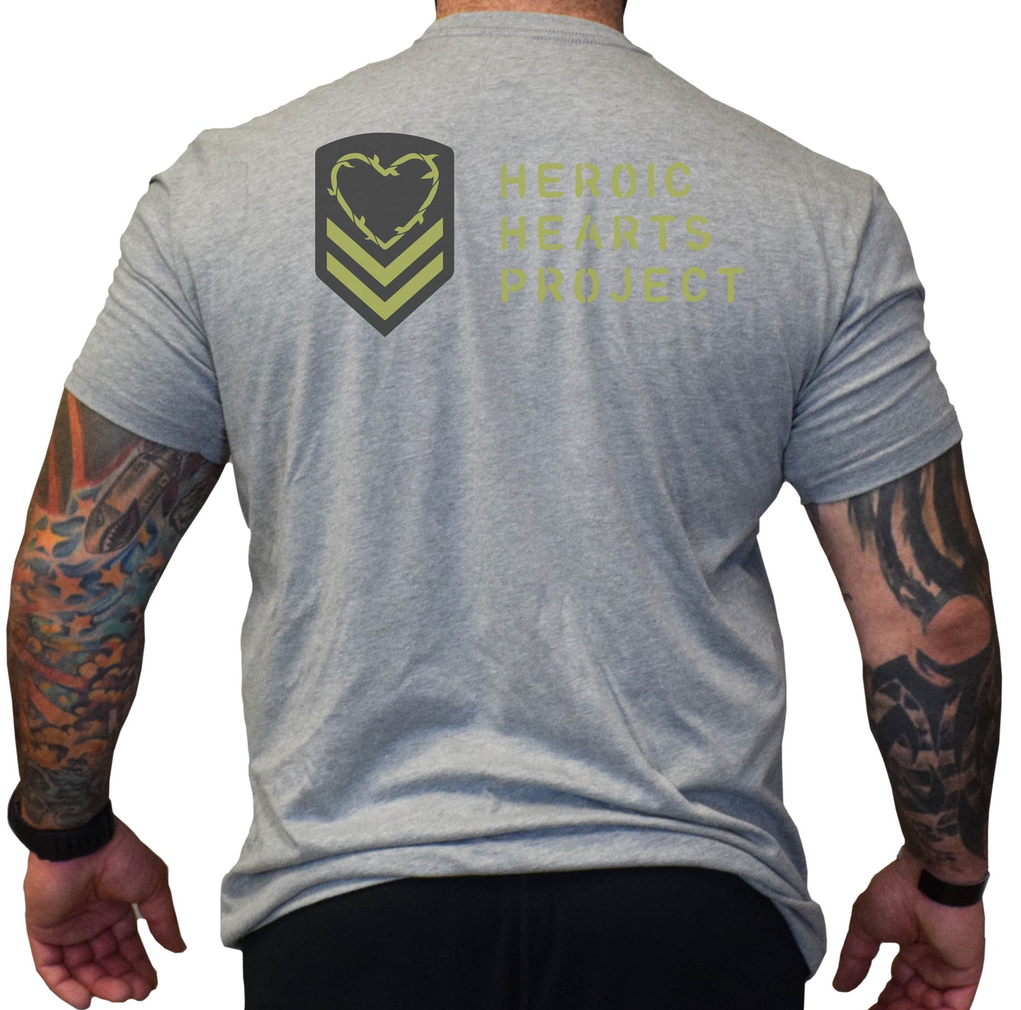 Heroic Hearts Project Logo Shirt