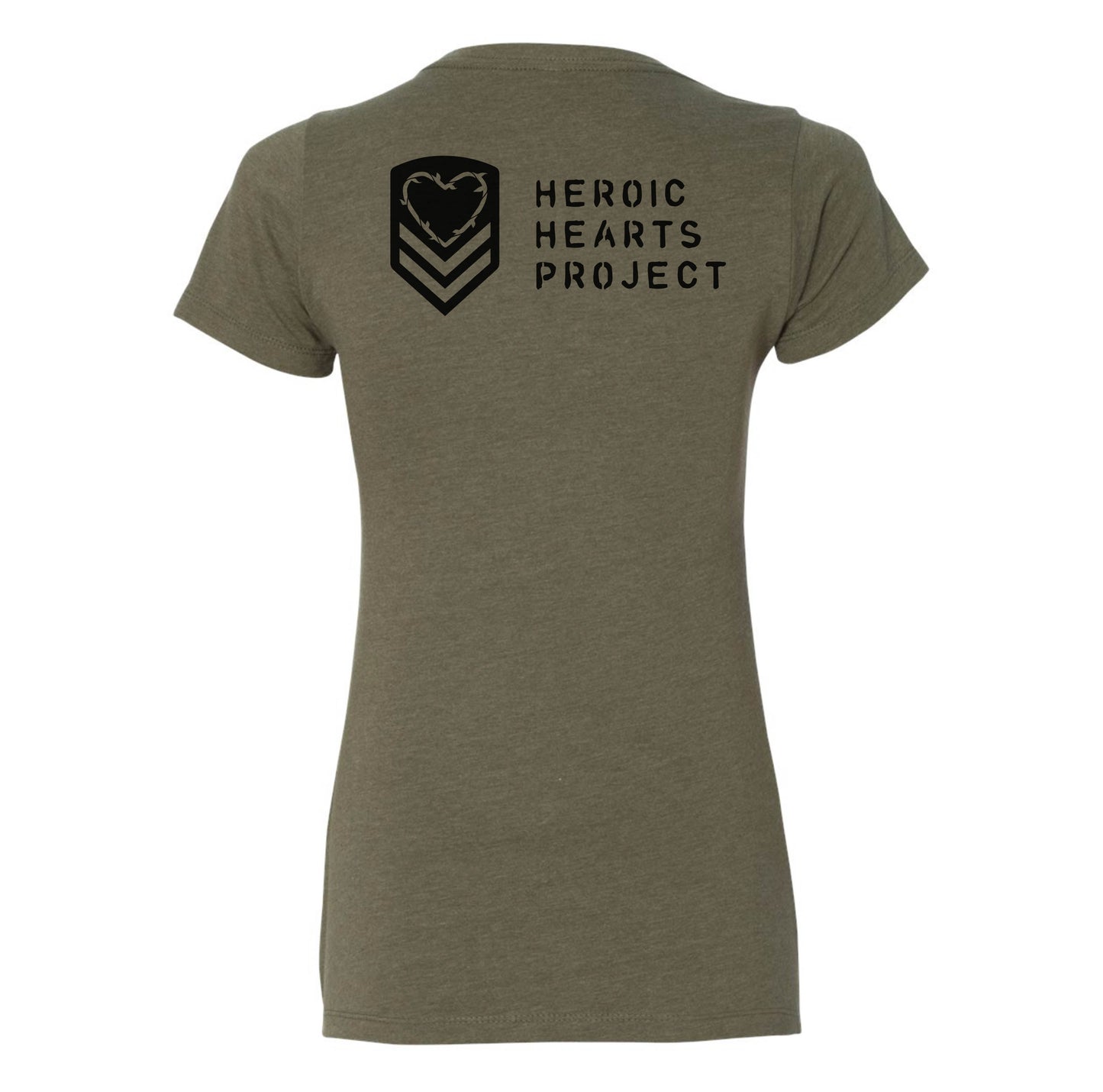 Heroic Hearts Project Logo Ladies Shirt