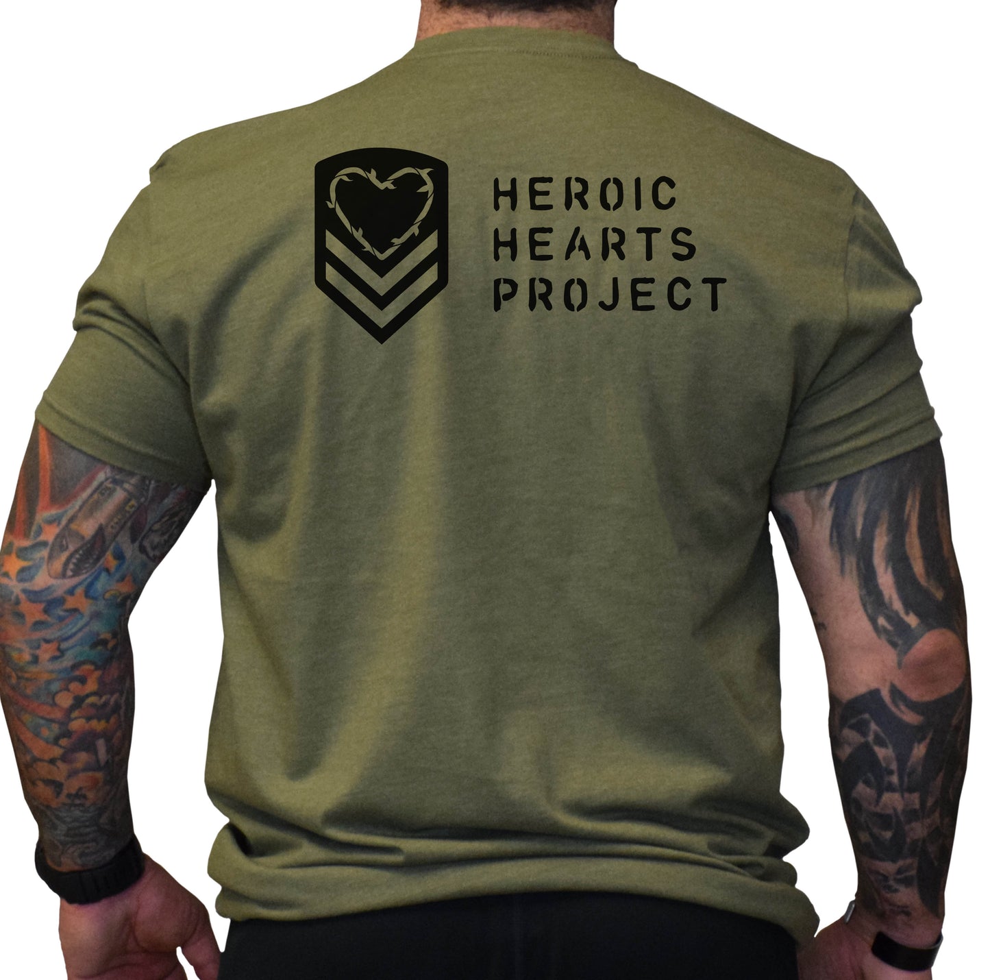 Heroic Hearts Project Logo Shirt