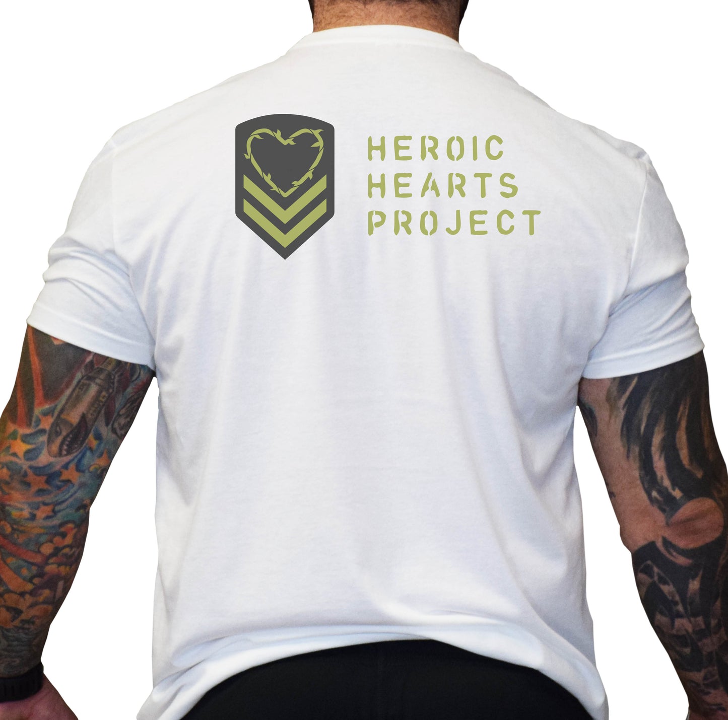Heroic Hearts Project Logo Shirt