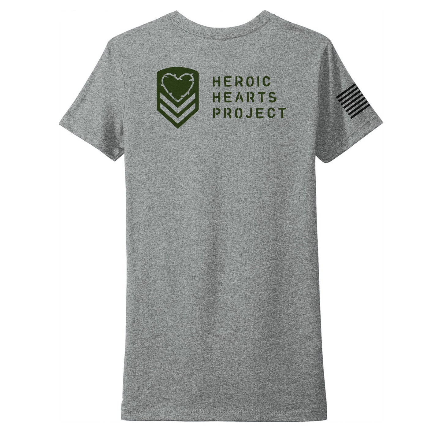Heroic Hearts Project Logo Ladies Shirt