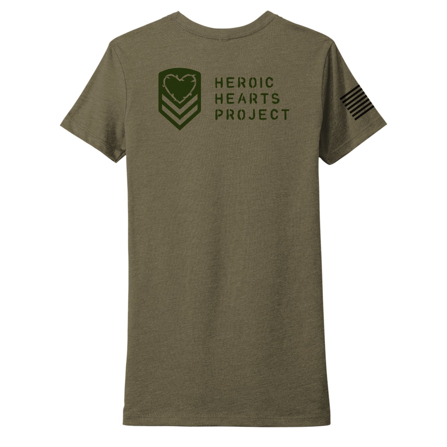 Heroic Hearts Project Logo Ladies Shirt
