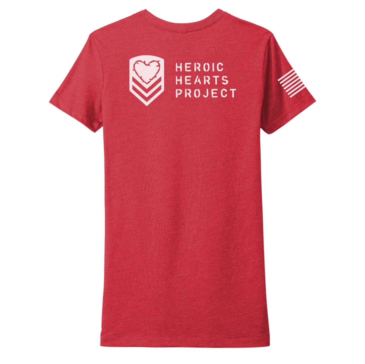 Heroic Hearts Project Logo Ladies Shirt