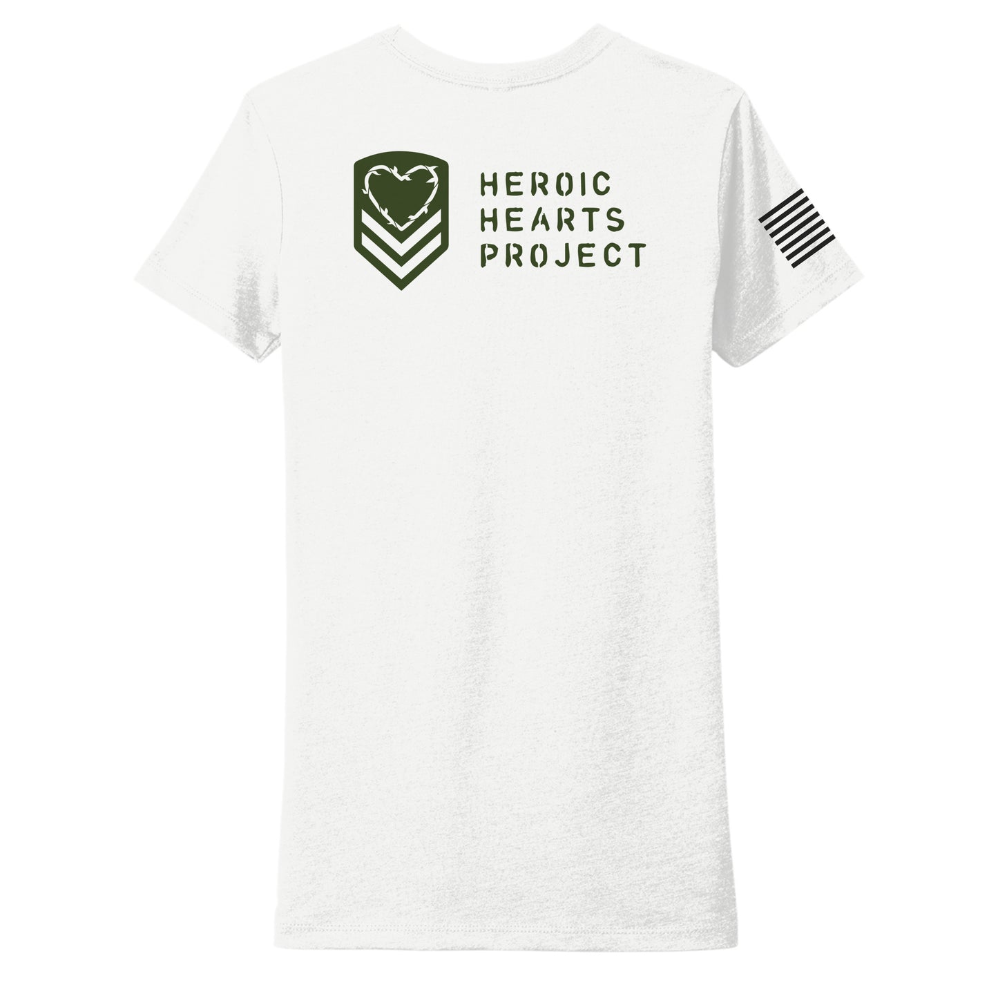 Heroic Hearts Project Logo Ladies Shirt