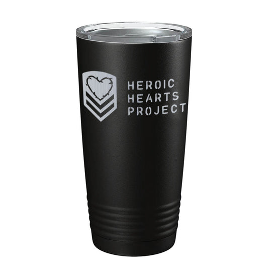 Heroic Hearts Project Laser Tumbler